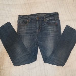 American eagle skinny stretch jeans
